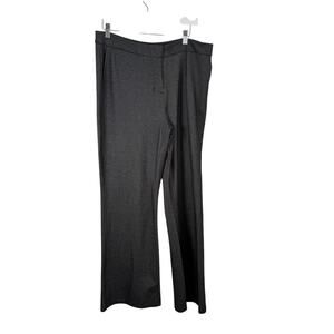 J Jill Wearever Collection Trousers Wide Leg Pants Black Cream NEW Womens Medium